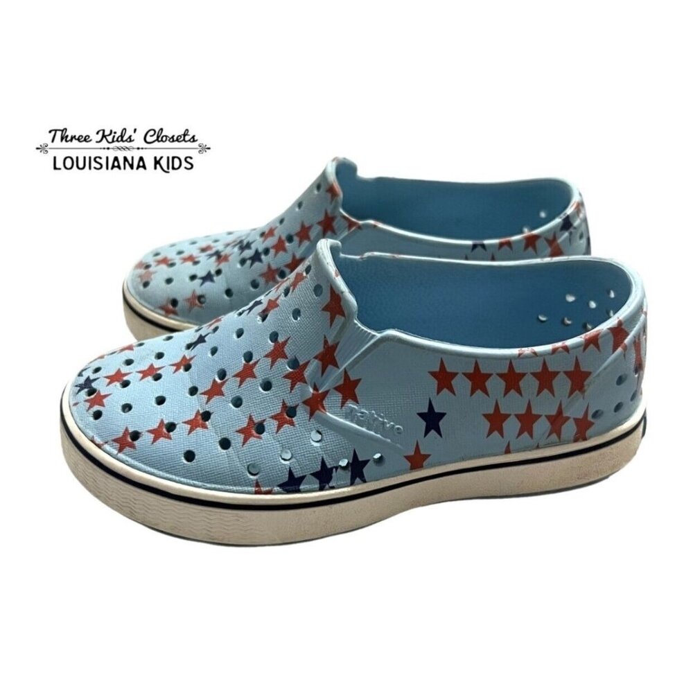 Native Miles C11 Patriotic Stars Sneaker Sandals